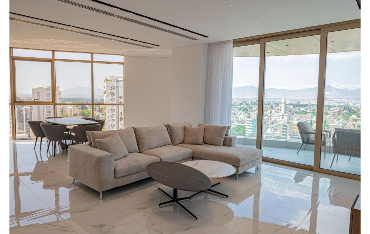 360 Nicosia - Luxury Apartment Panoramic View Esterno foto